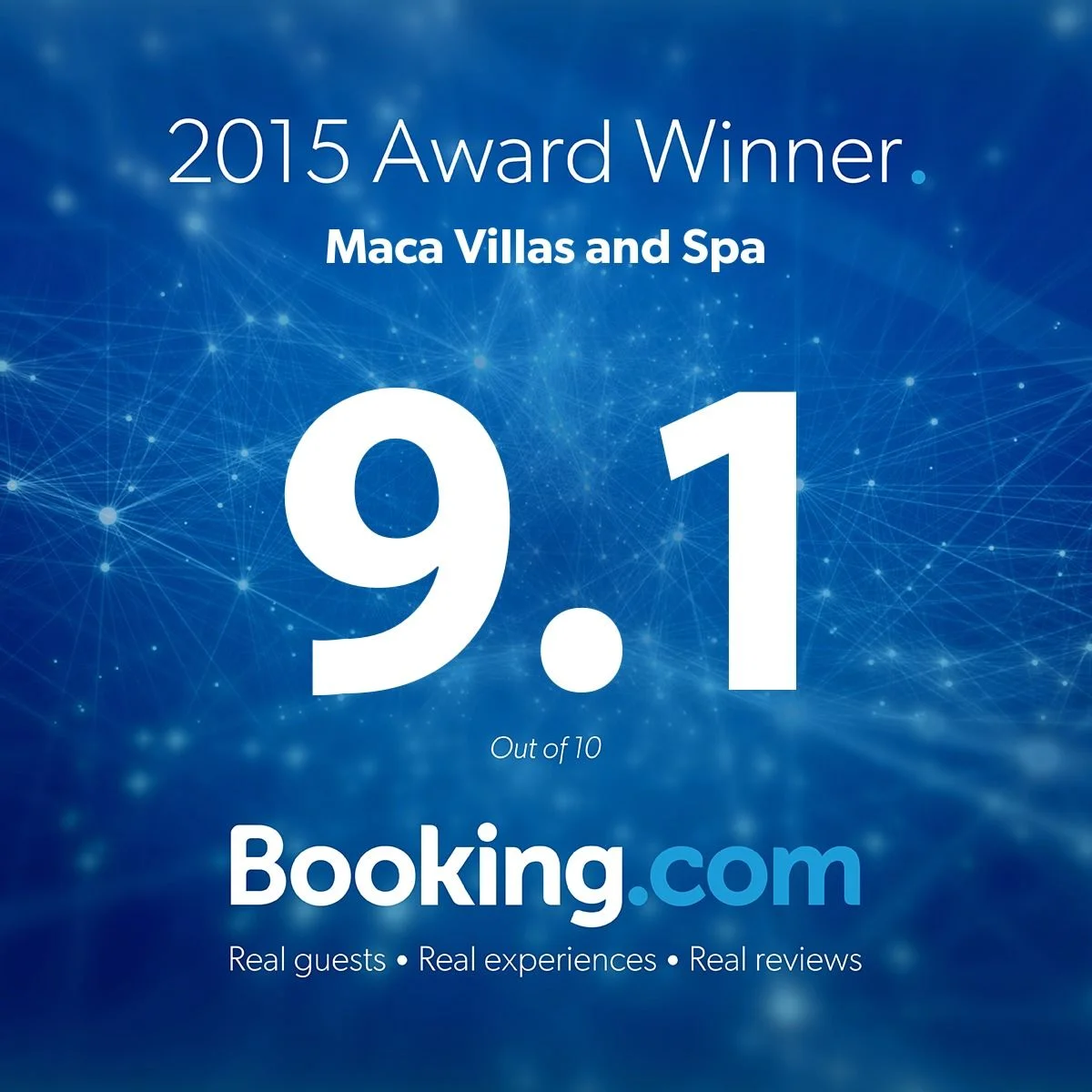 Maca Villa Awards